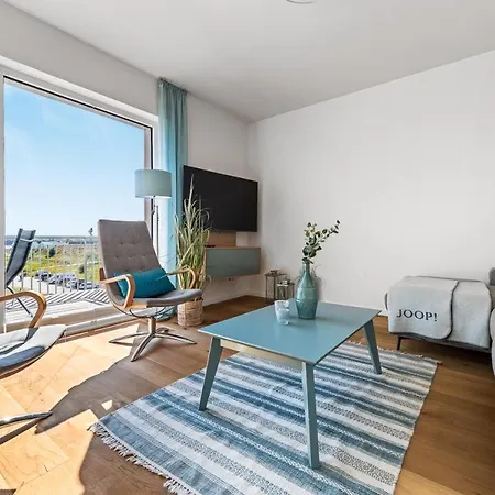 Ocean Place- 3 Og, Balkon, Blick Ins Gruene, Kamin * Olpenæs