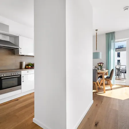 Lejlighed Ocean Place- 3 Og, Balkon, Blick Ins Gruene, Kamin