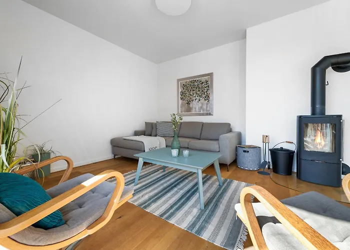 Ocean Place- 3 Og, Balkon, Blick Ins Gruene, Kamin Appartement