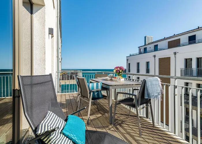 Appartement Ocean Place- 3 Og, Balkon, Blick Ins Gruene, Kamin *