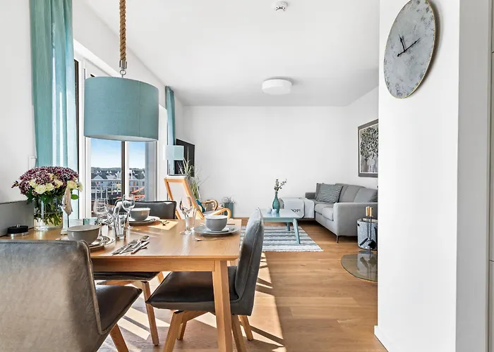 Ocean Place- 3 Og, Balkon, Blick Ins Gruene, Kamin * Olpenitz