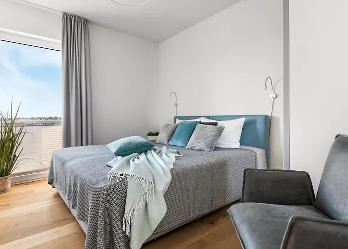 Appartement Ocean Place- 3 Og, Balkon, Blick Ins Gruene, Kamin