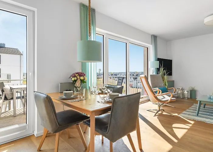 Ocean Place- 3 Og, Balkon, Blick Ins Gruene, Kamin Olpenitz